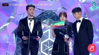 181106 STRAY KIDS WON BEST NEW MALE ARTIST AT MGA