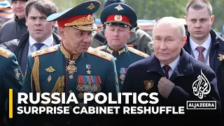 Russia cabinet reshuffle: Defence Minister Sergei Shoigu being replaced