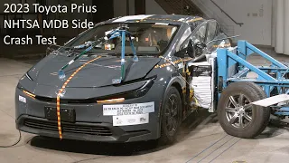 2023-2025 Toyota Prius NHTSA MDB Side Crash Test