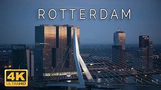 Rotterdam, Netherlands 🇳🇱 | 4K Drone Footage