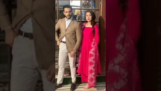 Tere Bin Drama Actor Wahaj Ali And Yamna Zaidi Beautiful Couple Dresses | #viral #shorts