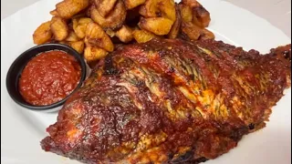 The Perfect Grilled Tilapia And Fried Plantain Easy Recipe
