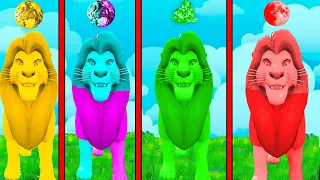 Growing Smallest Elemental Lion into Biggest Elemental Lion in GTA 5! SIMMBA THE LION KING