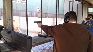 Desert Eagle .50 cal. one hand