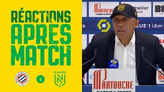 Montpellier HSC - FC Nantes : la réaction d'Antoine Kombouaré