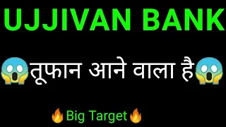 UJJIVAN Small finance bank share 🔥 | UJJIVAN Small finance bank share latest news | UJJIVAN bank