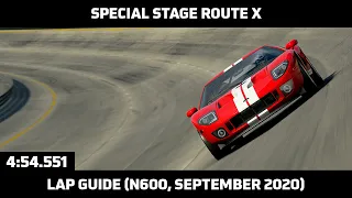 Gran Turismo Sport - Daily Race Lap Guide - Special Stage Route X - Ford GT (N600)