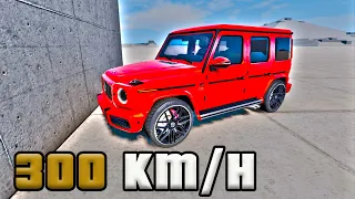 Mercedes-Benz G 63 AMG vs Wall 300 KM/H - BeamNG Drive