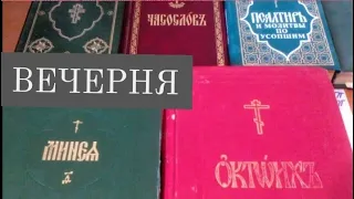 Устав. Занятие 6. Вечерня. Стихиры на стиховне. Тропарь. Гласы