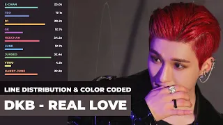 DKB (다크비) - Real Love [Color Coded Lyrics | Line Distribution (ENG/ROM/HAN)]