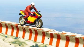 IMPOSSIBLE BIKE PARKOUR! (GTA 5 Funny Moments)