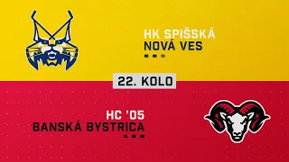 22.kolo HK Spišská Nová Ves - HC 05 Banská Bystrica HIGHLIGHTS