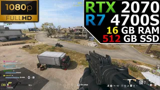 Call of Duty Warzone | 1080p | RTX 2070 | Ryzen 7 4700S | 16GB RAM | 512GB SSD
