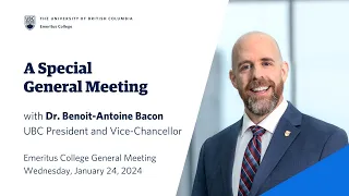 General Meeting with Benoit-Antoine Bacon on Jan 24, 2024