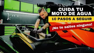 CÓMO HACER UN BUEN MANTENIMIENTO A TU MOTO DE AGUA ► 10 PASOS a seguir para un PERFECTO CUIDADO ✅