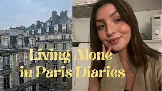 Living Alone in Paris Diaries | journaling, studying, dentist visits, what I eat, & more!