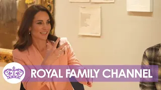 Princess in Pink: Kate visits Foundling Museum