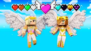 ❤ Minecraft pero tenemos CORAZONES PERSONALIZADOS 😍 MINECRAFT con LYNA