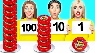 La Sfida 100 Strati di Cibo da Multi Do Fun Challenge