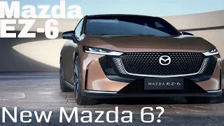 Discover the Mazda EZ-6 Electric Sedan's Cutting-Edge Features!