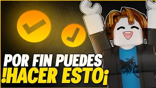 SIII POR FIN PUEDES HACER ESTO EN ROBLOX..