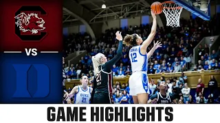 South Carolina vs. Duke Game Highlights | 2023-24 ACC Women's Basketball