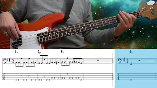 Muse - Supermassive Black Hole (Bass cover with tabs)
