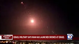 Iran launches its first-ever full-scale military attack on Israel