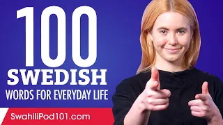 100 Swedish Words for Everyday Life - Basic Vocabulary #5