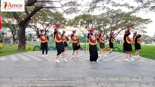 Nona Kairatu Line Dance || Choreo : Dzufri Dzafar (INA)