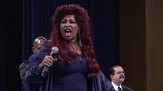 WATCH: Chaka Khan performs at Aretha Franklin's funeral