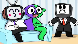 TV WOMAN + JESTER = ??? // Poppy Playtime Chapter 3 Animation