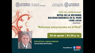 #HitosMacro - Reformas estructurales en el Perú - Carlos Parodi (Universidad del Pacífico)