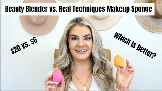 BEAUTY BLENDER SPONGE VS. REAL TECHNIQUES SPONGE