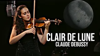 'Clair de Lune' by Claude Debussy - Stunning Violin and Piano Live Performance