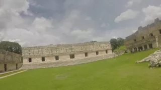 Exploring Uxmal Mayan Ruins in the Yucatan - GoPro