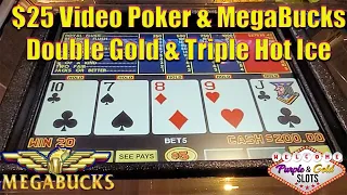 MegaBucks Slot Machine Double Gold Slots $25 Spins On Video Poker