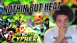 RAPPER REACTS TO BEN 10 RAP CYPHER | Kevin Crust ft Cam Steady, Breeton Boi, PE$O PETE & More