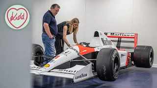 McLaren CEO Zak Brown gives me a tour of his crazy F1 car collection! | Kidd In A Sweet Shop | 4K