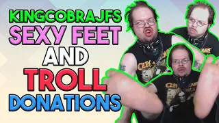 KingCobraJFS Sexy Feet and Troll Donations