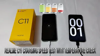 Realme C11 Battery Charging Test 0% to 100%