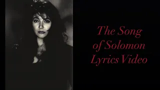 Kate Bush - The Song Of Solomon (HD Lyrics Video)