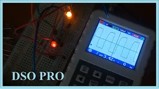 MASURARE SEMNAL CIRCUIT BASCULANT ASTABIL CU DSO PRO * SIGNAL MEASUREMENT WITH DSO PRO OSCILLOSCOPE