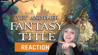 My reaction to the Yet Another Fantasy Title Official Announcement Trailer | GAMEDAME REACTS