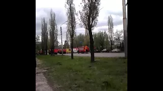 Бен завоз горит в Воронеже на лебедева
