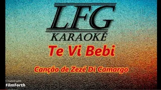 KARAOKÊ: TE VI BEBI / ZEZÉ DE CAMARGO