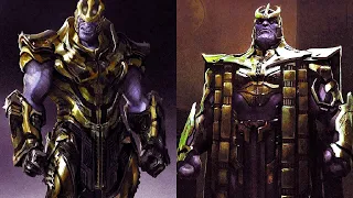 Alternate Designs Of Thanos’ Armor - “Avengers: Endgame” Unused Official Concept Art