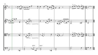 Puccini Nessun Dorma | String Quartet Sheet Music