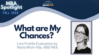 Live Profile Evaluation by Applicant Lab | MBA Spotlight Oct 2020