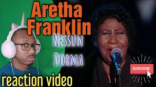 That was Beautiful! Aretha Franklin 'Nessun Dorma' live Festival of Families REACTION video